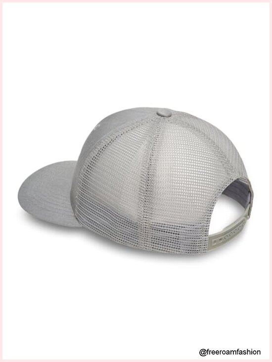 6 Panel Structured Trucker Hat with Snapback Closure